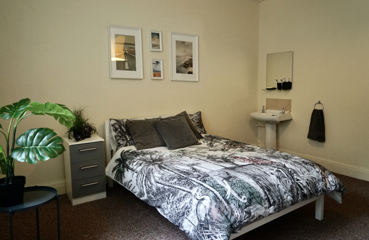 Typical Room at Carfax Court Flats