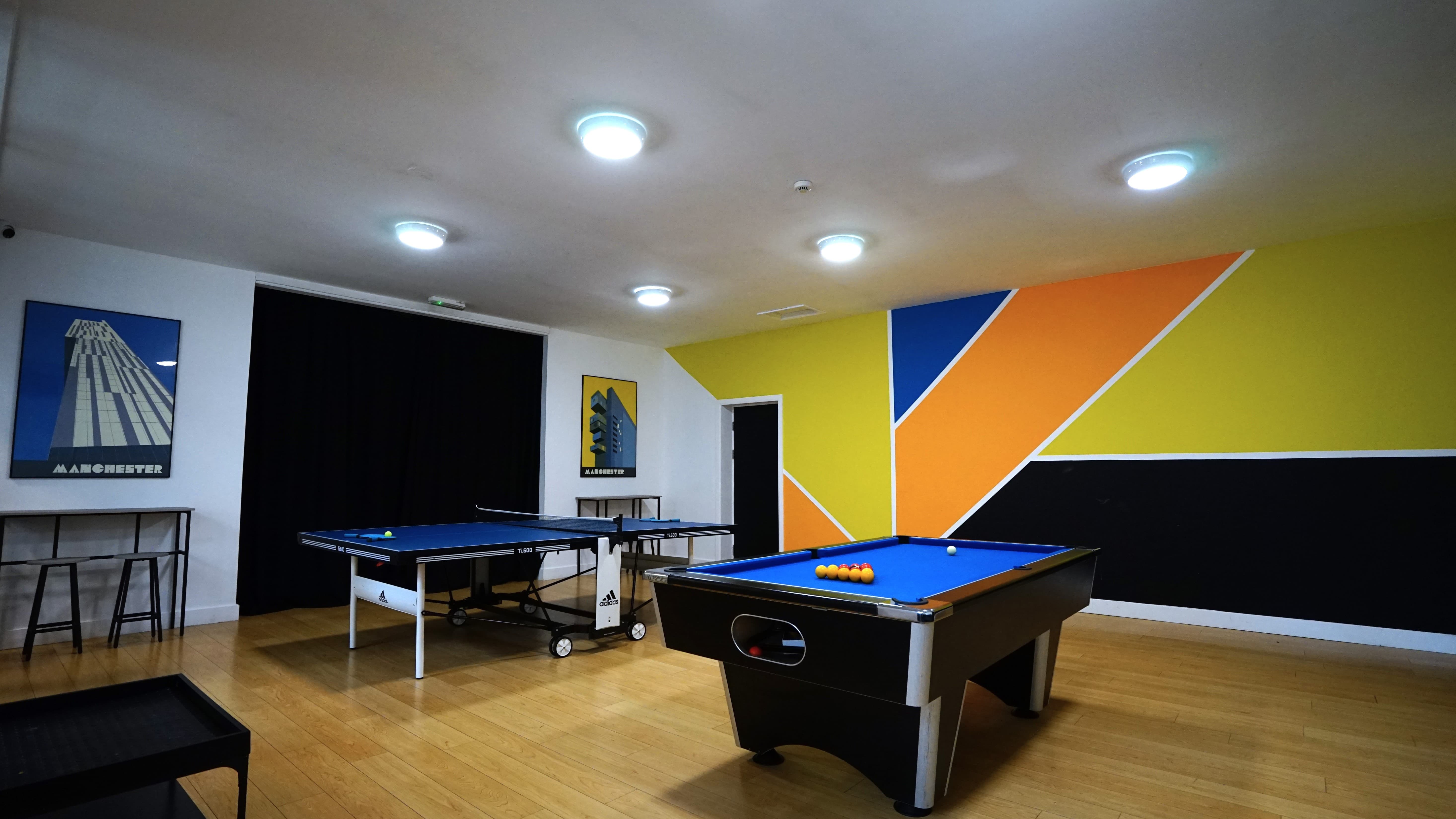 Langdale Hall's Games Room